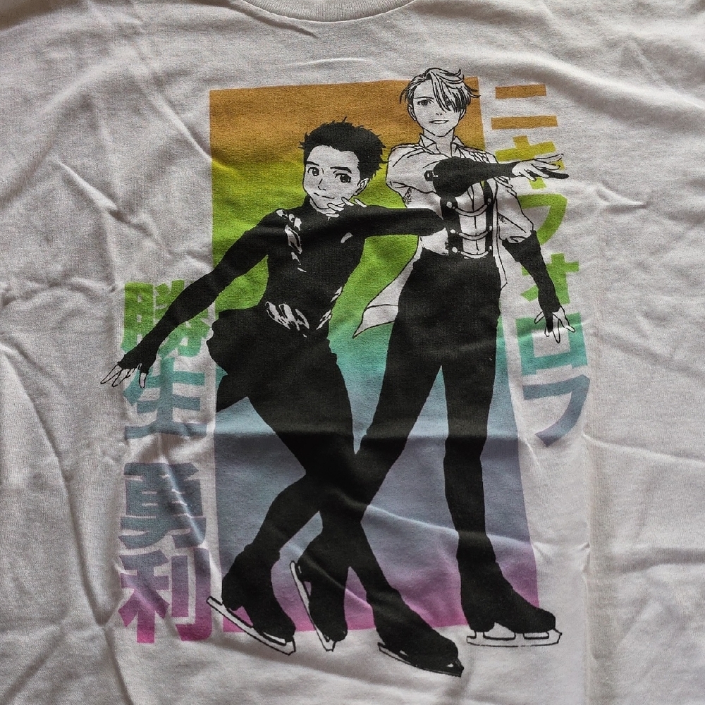 Anime Graphic White T-Shirt - Picture 4 of 4